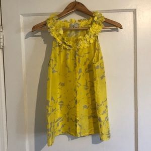 J. Crew Silk Ruffled Blouse ☀️❤️